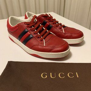 Gucci Leather Ronnie Low Top Sneakers